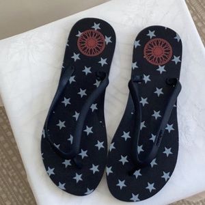 SoulCycle Stars and Wheel Flip Flops